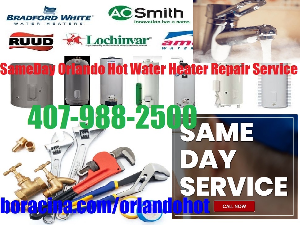 Hot Water Heater Repair in Orlando, FL Replacement Install Service