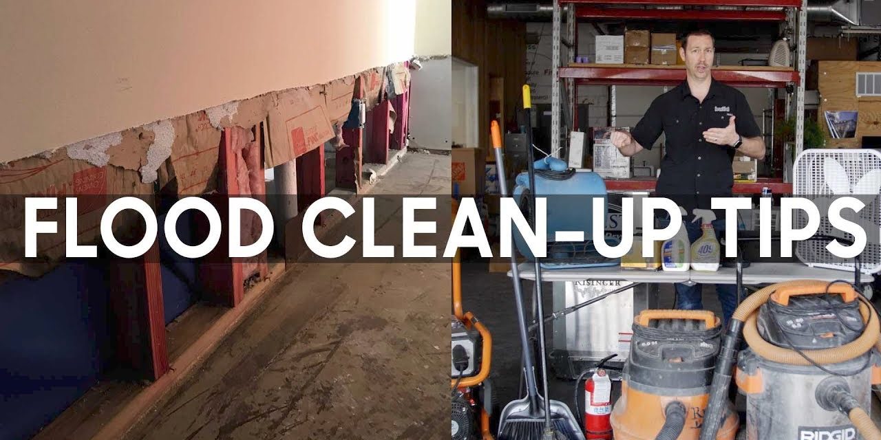 Ultimate Guide for Water Damage Flood House Cleanup Tips Video Steps