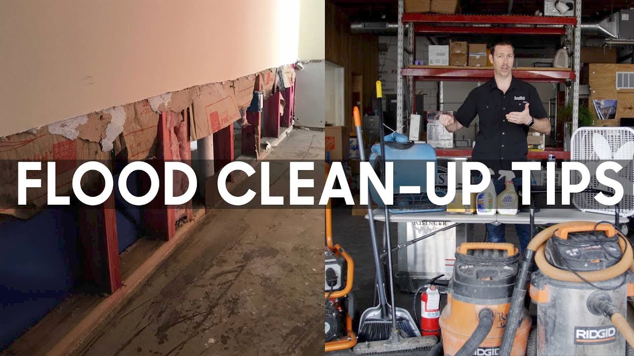 Ultimate Guide for Water Damage Flood House Cleanup Tips Video Steps